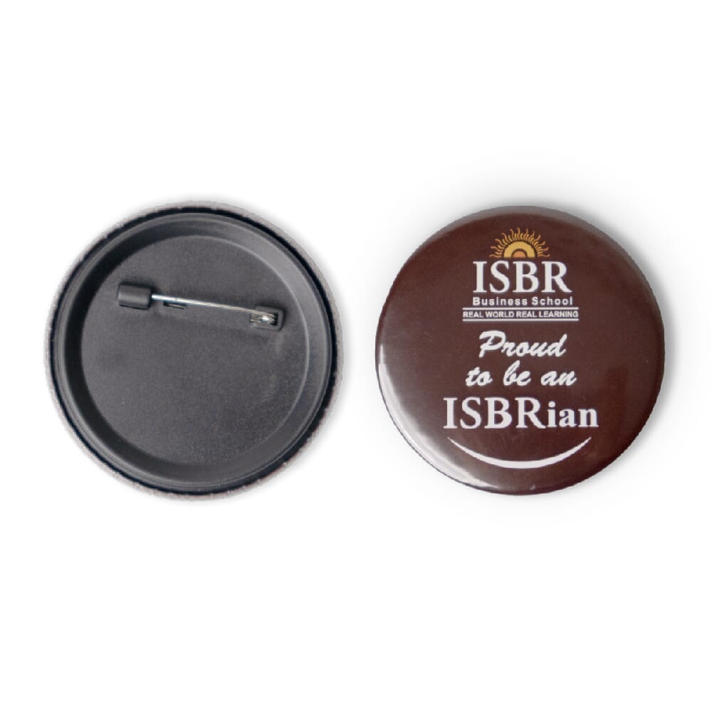 Proud to be an ISBRian Button Badge